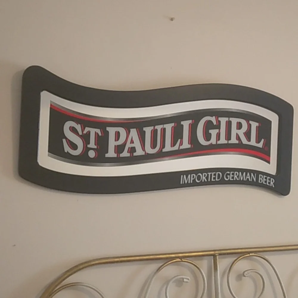 St. Pauli Girl Imported German Beer Mirror